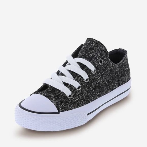 AIRWALK GIRLS KIDS' LEGACEE SNEAKERS Black JERSEY - Picture 3 of 3